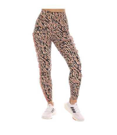 Legging 7/8 yoga studio femme écru Adidas
