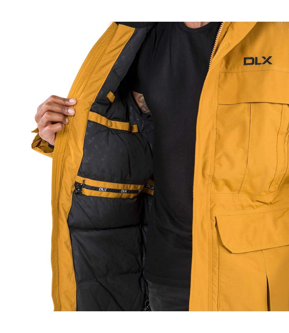 Trespass Mens Highland Waterproof Parka Jacket (Golden Brown) - UTTP1304
