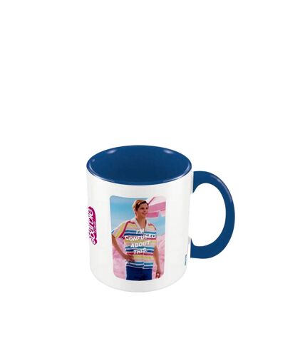 Barbie Hi Allan Inner Two Tone Mug (White/Blue/Pink) (One Size) - UTPM7502