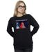 Disney - Sweat THE LITTLE MERMAID WAITING FOR THE WEEKEND - Femme (Noir) - UTBI12839-2