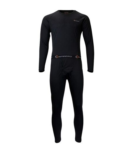 Ensemble Thermique Motif/style Logo Homme Noir Speero