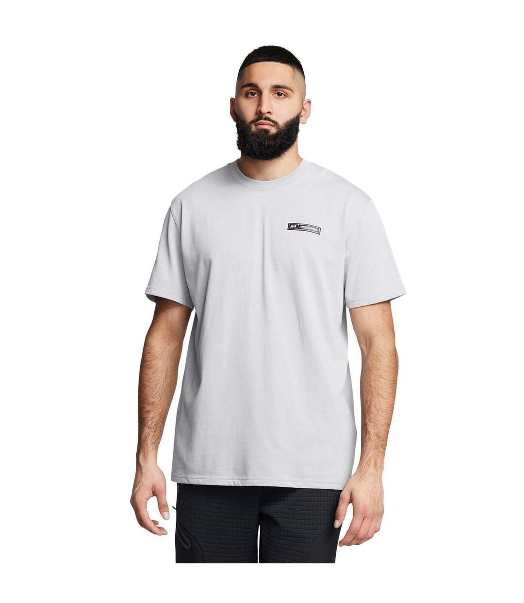 T-shirt Sport Performance Homme Gris Givré Under Armour-3