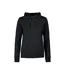 Womens/ladies Fastpitch Hoodie Black Printer-1