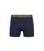 Pack of 5  Mens chasma boxer shorts  navy Crosshatch-2