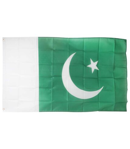 Pakistan Flag (5ft X 3ft) (Green) (One Size)
