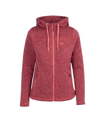 Womens/ladies odelia fleece jacket dark cherry Trespass