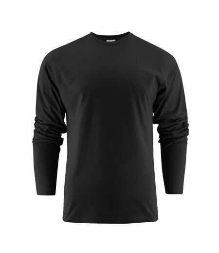 T-shirt Manches Longues Heavy Homme Noir Printer