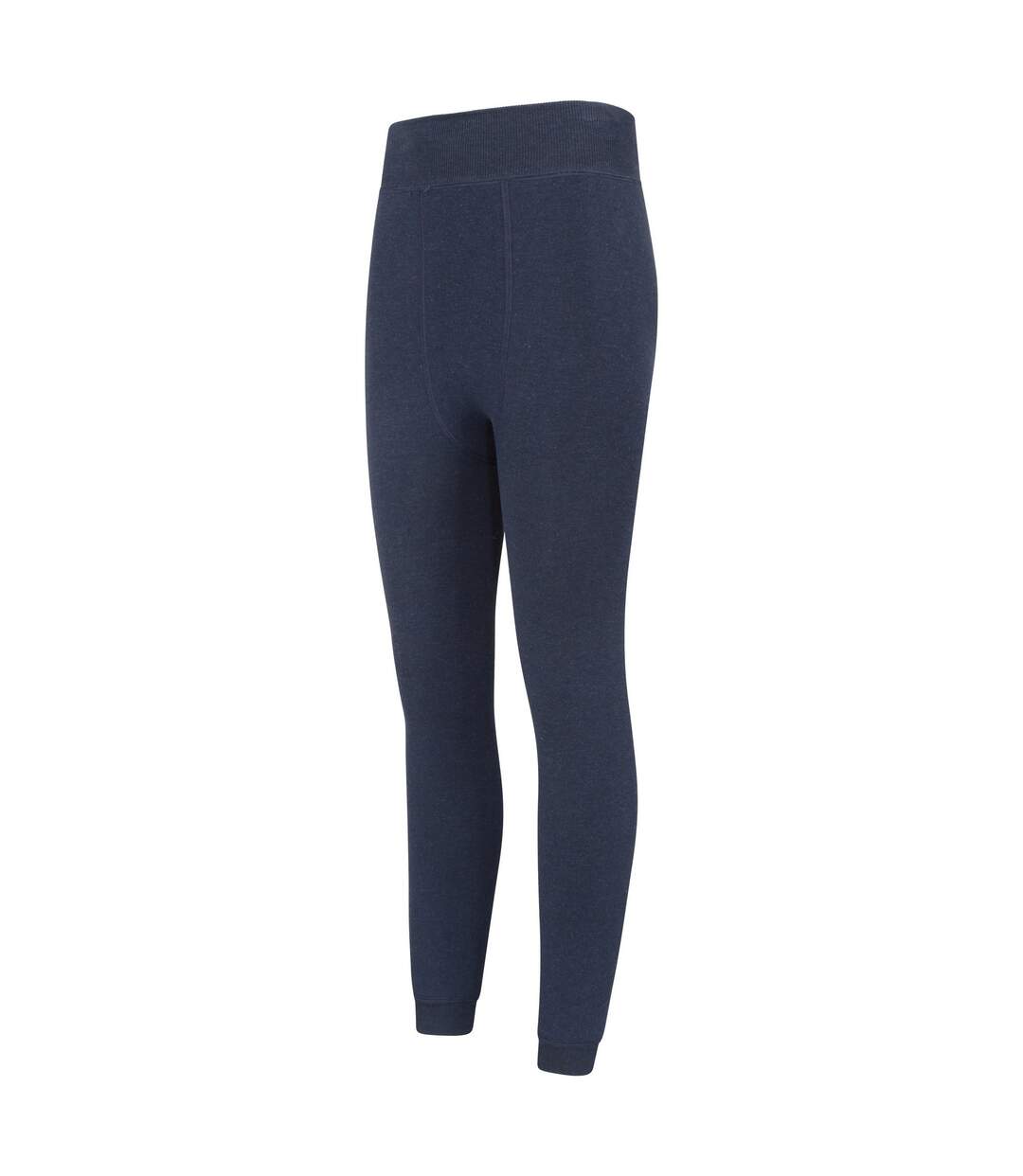 Womens/ladies fluffy fleece lined thermal leggings navy Mountain Warehouse-3