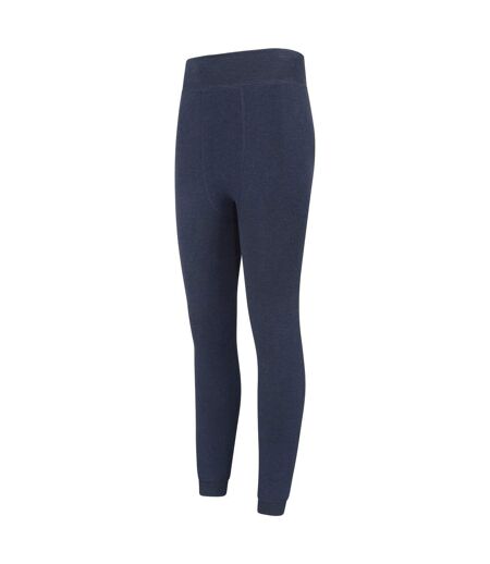 Womens/ladies fluffy fleece lined thermal leggings navy Mountain Warehouse