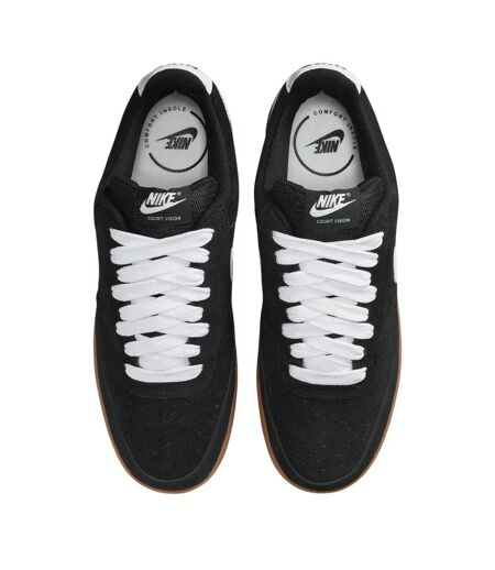 Baskets Court Vision Homme Noir Blanc Marron Pâle Nike