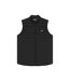 Mens double baffle hybrid vest jet black Lyle & Scott