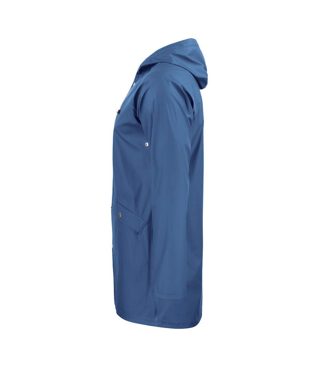 Unisex adult classic raincoat royal blue Clique