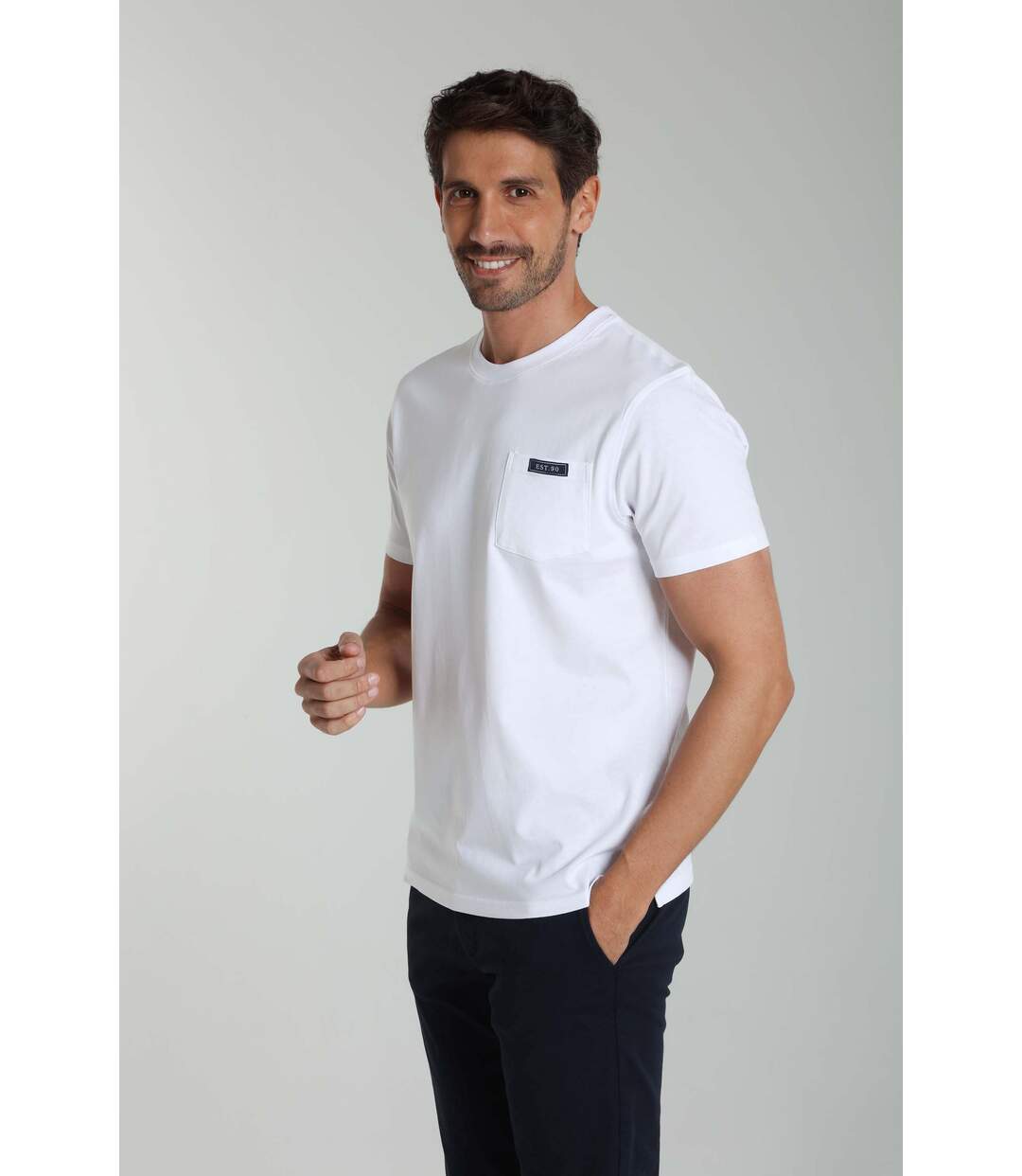 T-shirt manches courtes coton POCK-4