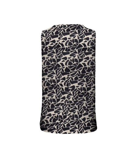 Top imprimé beige/noir jdy divya - m