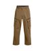 Mens Utility Loose Fit Cargo Jogging Bottoms Brown Under Armour-1