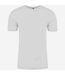 Mens tri-blend crew neck t-shirt white Next Level