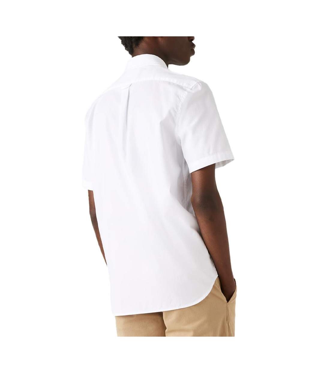 Chemise Manches Courtes Blanches Homme Lacoste CH2949 - 42-2