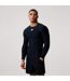 Mens Long-sleeved Base Layer Top Black White Canterbury-4