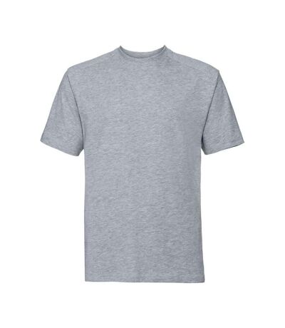 Mens Viscose Heavyweight T-shirt Light Oxford Russell