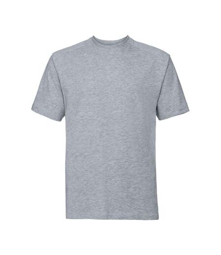 Mens Viscose Heavyweight T-shirt Light Oxford Russell