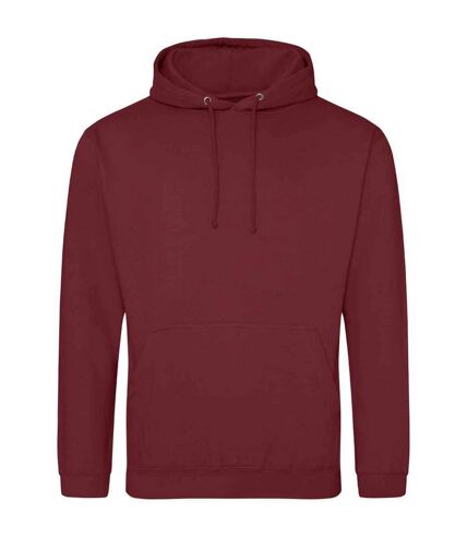 Sweat à capuche college adulte rouge piment Awdis Awdis