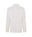 Mens Long-sleeved Button-down Shirt White Boss-2