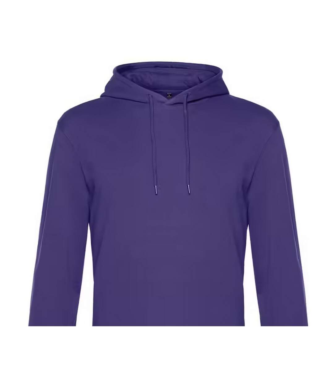 Sweat À Capuche Motif/style Uni Homme Violet Éclatant B&C-2