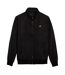 Mens mesh funnel neck jacket jet black Lyle & Scott