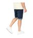 Mens Youlgreeve Denim Belted Shorts Dark Wash Crosshatch-4