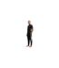 Mens Colour Block Regular T-shirt Black Boss-1