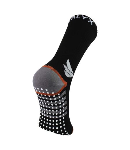 Mens Compression Sports Socks with Grips | Reinforced Heel & Toe Non Slip Socks