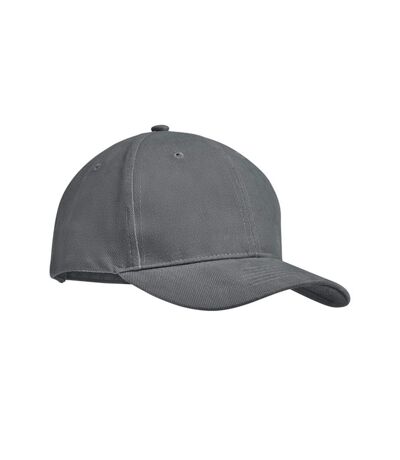 Tekapo Heavy Brushed Cotton Baseball Cap Grey MidOcean