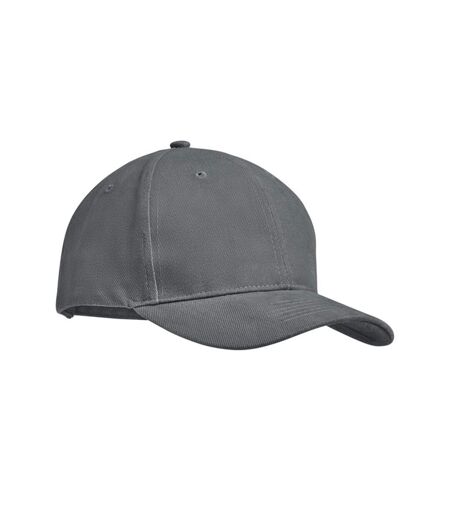 Tekapo Heavy Brushed Cotton Baseball Cap Grey MidOcean