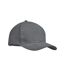 Tekapo Heavy Brushed Cotton Baseball Cap Grey MidOcean-1