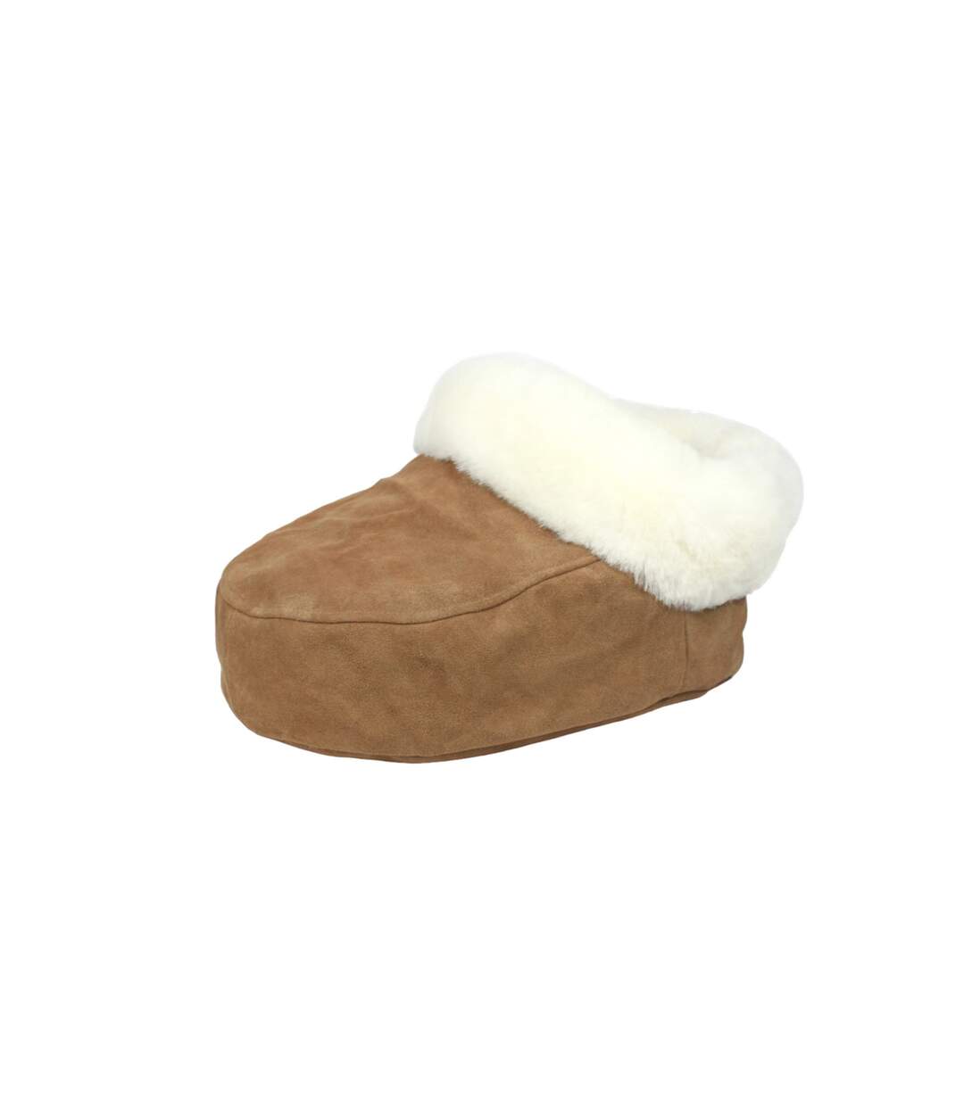 Unisex Adult Sheepskin Slippers Chestnut Eastern Counties Leather-1