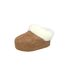 Unisex Adult Sheepskin Slippers Chestnut Eastern Counties Leather-1