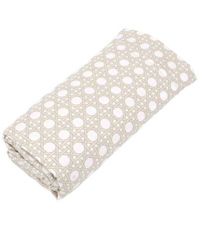 Drap housse satin VOYAGE Bonnet de 30 cm