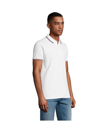 Polo Prestige Homme Blanc SOLS