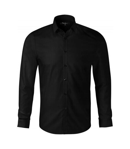 Chemise Motif/style Uni Dynamic Homme Noir Malfini