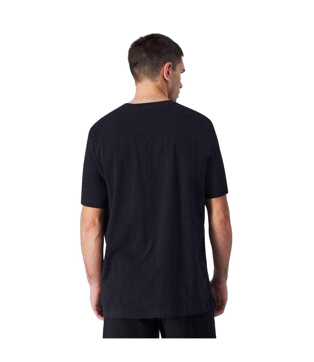 T-shirt Manches Courtes Homme Noir Champion-3