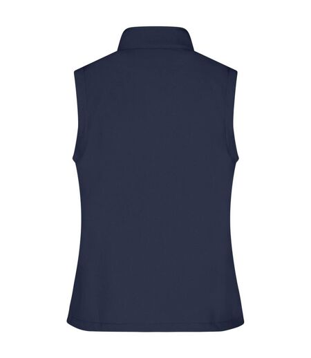 Veste Sans Manches Promo Femme Bleu Marine James And Nicholson