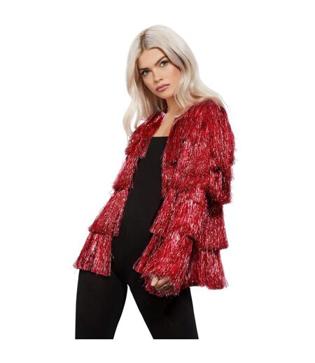 Veste de déguisement femme rouge Fever