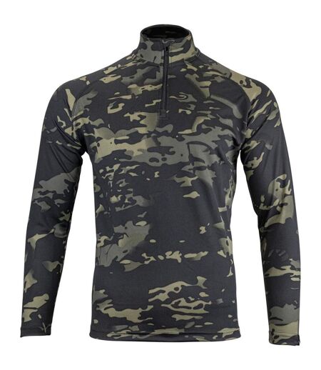 Haut De Sport Motif/style Camouflage Armour Homme Noir Viper