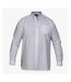 D555 Mens Richard Oxford Kingsize Long-Sleeved Shirt (White) - UTDC462
