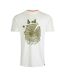 Mens woodsman screenprint eco friendly t-shirt dusty aqua Weird Fish