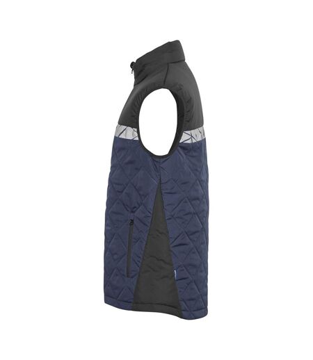 Mens 7700 Progression Gilet Navy Black Projob