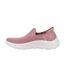 Womens/ladies Go Walk Flex Sunset View Shoes Rose Skechers-3