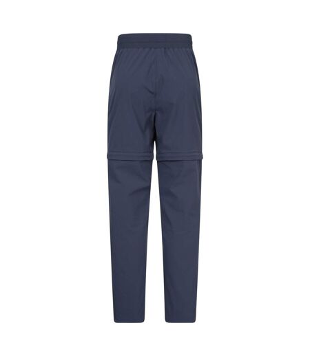 Womens/ladies explorer zip-off trousers navy Mountain Warehouse