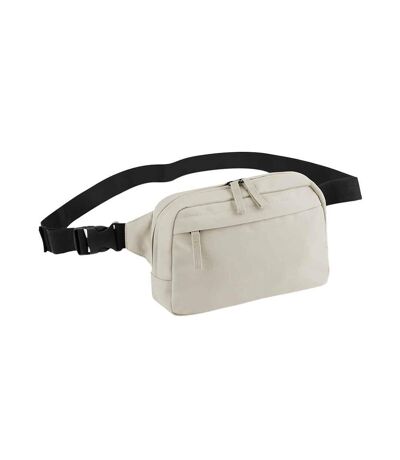 Premium Recycled Crossbody Bag One Size Natural Stone Bagbase