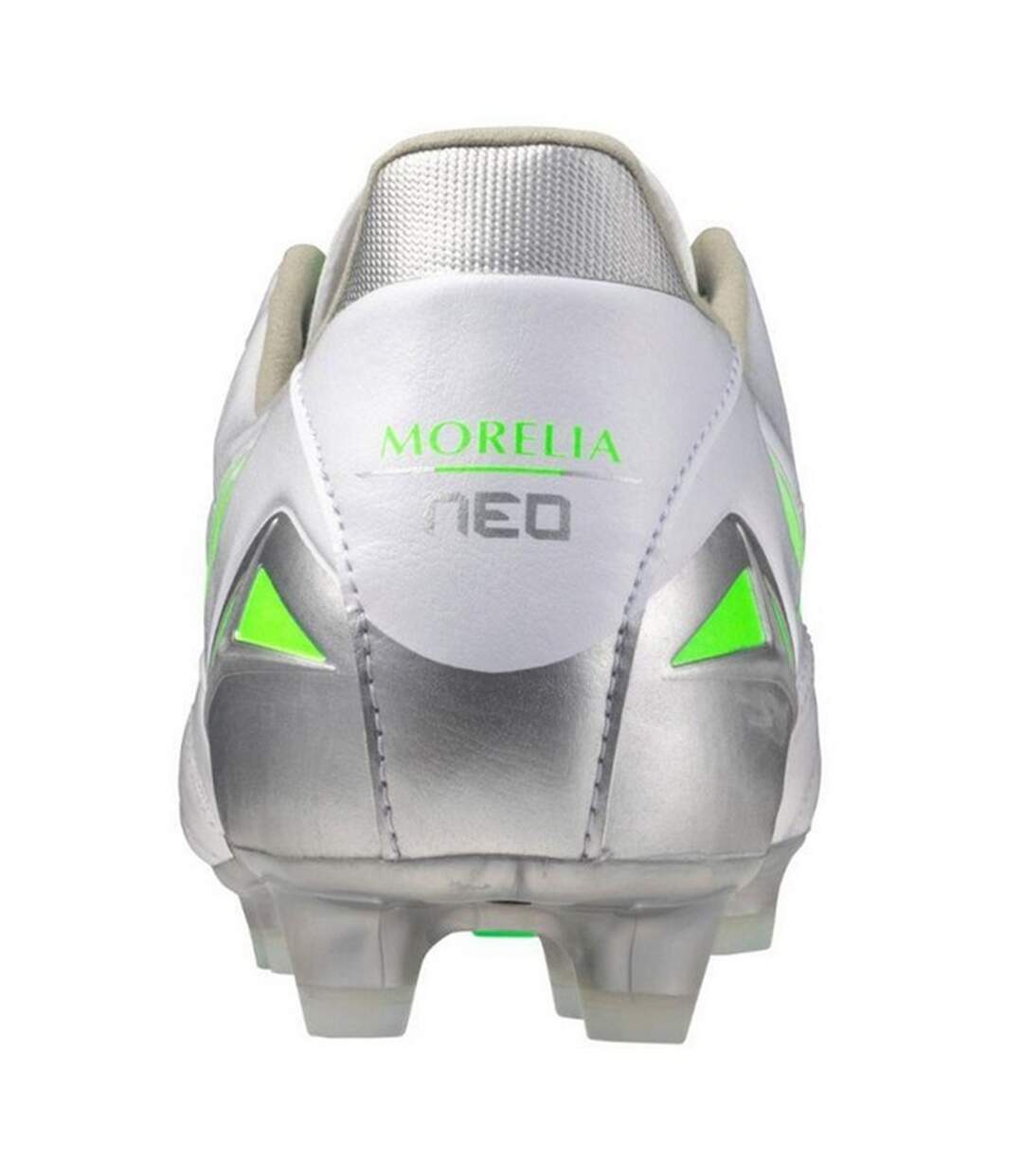Chaussures De Foot Pour Terrain Ferme Morelia Neo Pro Homme Blanc Vert Mizuno-2